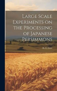 portada Large Scale Experiments on the Processing of Japanese Persimmons (en Inglés)