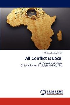 portada all conflict is local (en Inglés)