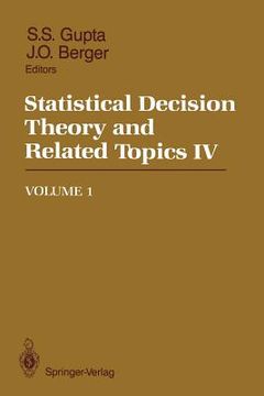 portada statistical decision theory and related topics iv: volume 1 (en Inglés)