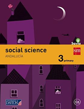 portada Social science. 3 Primary. Savia. Andalucía