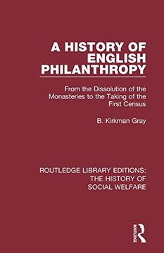 portada A History of English Philanthropy (Routledge Library Editions: The History of Social Welfare) 