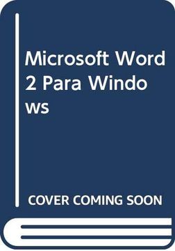 portada Microsoft Word 2 Para Windows