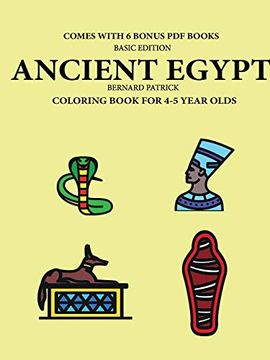 portada Coloring Book for 4-5 Year Olds (Ancient Egypt) (en Inglés)