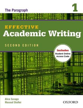 portada Effective Academic Writing 2e Student Book 1 (in Ingl&eacute;s)