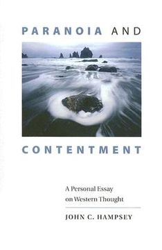 portada paranoia & contentment: a personal essay on western thought (en Inglés)