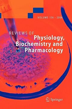 portada reviews of physiology, biochemistry and pharmacology 156