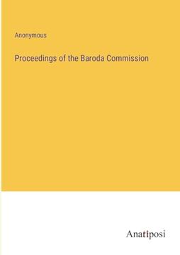 portada Proceedings of the Baroda Commission