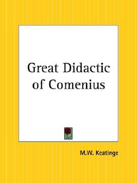 portada great didactic of comenius (en Inglés)