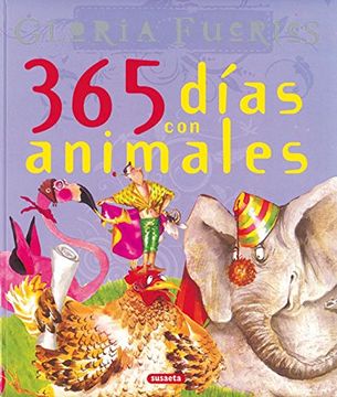 portada 365 Dias con Animales Gloria Fuertes (Grandes Libros) (in Spanish)