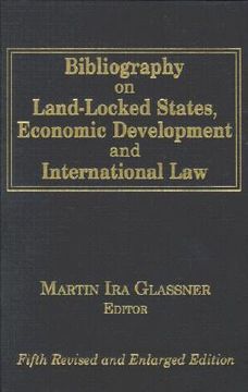 portada bibliography on land-locked states, economic development and international law (en Inglés)