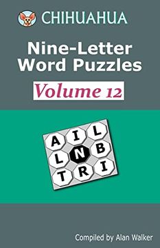 portada Chihuahua Nine-Letter Word Puzzles Volume 12 (en Inglés)