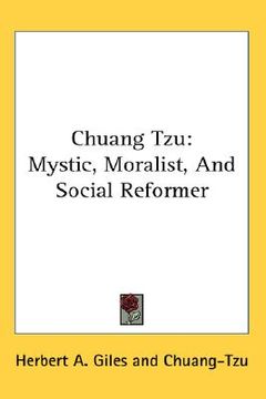 portada chuang tzu: mystic, moralist, and social reformer (en Inglés)