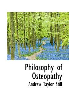 portada philosophy of osteopathy (in English)
