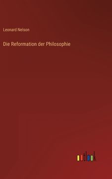 portada Die Reformation der Philosophie (en Alemán)