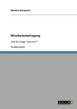portada Mitarbeiterbefragung und Umsetzung der Ergebnisse (German Edition)