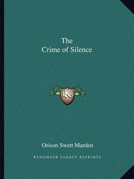 portada the crime of silence (en Inglés)