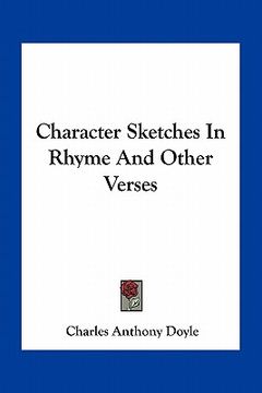 portada character sketches in rhyme and other verses (in English)