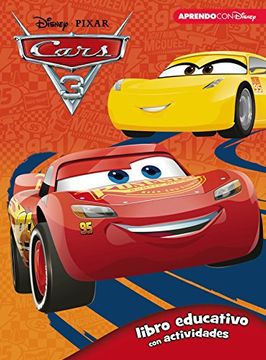 portada Cars 3 (Libro educativo Disney con actividades)