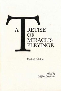 portada Tretise of Miraclis Pleyinge (Early Drama, Art, and Music Monograph) (en Inglés)