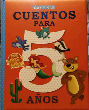 portada Cuentos Para 5 Años [Imprenta Mayuscula] (in Spanish)