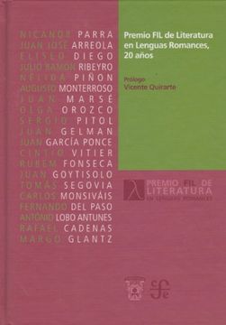 portada Premio fil de Literatura en Lenguas Romances, 20 Años