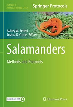 portada Salamanders: Methods and Protocols (Methods in Molecular Biology, 2562) (en Inglés)