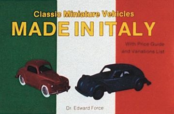 portada classic miniature vehicles: made in italy (en Inglés)