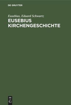 portada Eusebius Kirchengeschichte (en Alemán)