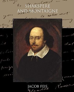 portada shakespeare and montaigne (en Inglés)