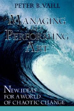 portada managing as a performing art