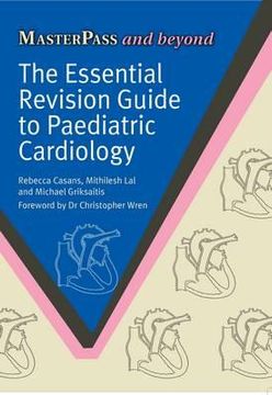 portada The Essential Revision Guide to Paediatric Cardiology (en Inglés)