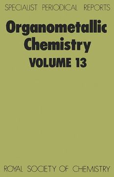 portada Organometallic Chemistry: Volume 13 (en Inglés)