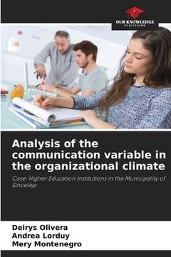 portada Analysis of the communication variable in the organizational climate (en Inglés)