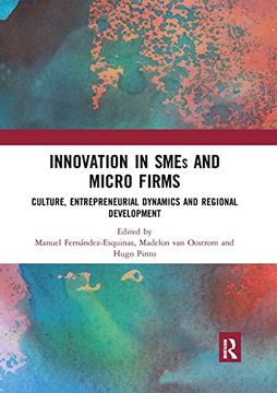 portada Innovation in Smes and Micro Firms: Culture, Entrepreneurial Dynamics and Regional Development 