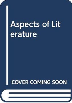 portada Aspects of Literature