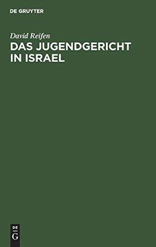 portada Das Jugendgericht in Israel (en Alemán)
