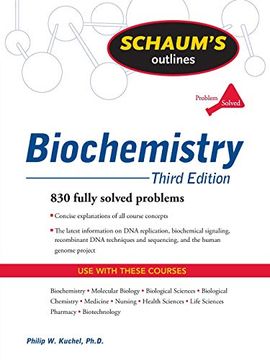 portada Schaum's Outline of Biochemistry, Third Edition (Schaum's Outlines) (en Inglés)