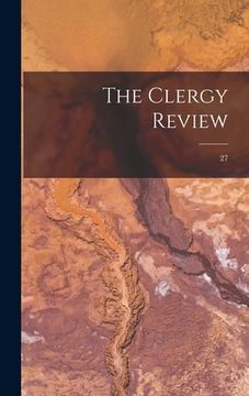 portada The Clergy Review; 27 (en Inglés)