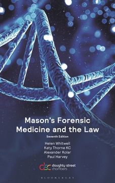 portada Mason's Forensic Medicine and the Law (in English)