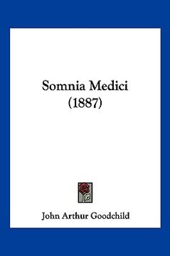 portada somnia medici (1887) (in English)