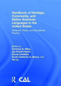 portada Handbook of Heritage, Community, and Native American Languages in the United States: Research, Policy, and Educational Practice (in English)