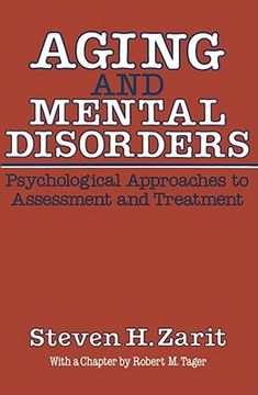 portada aging and mental disorders: psychological approaches to assessment and treatment (en Inglés)