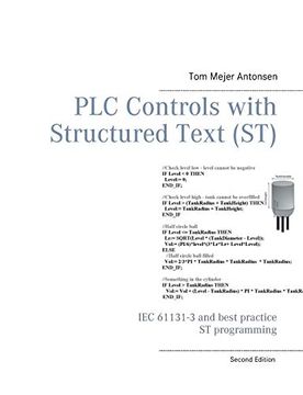 portada Plc Controls With Structured Text (St): Iec 61131-3 and Best Practice st Programming (en Inglés)