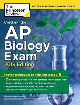 portada Cracking the ap Biology Exam, 2019 Edition: Practice Tests + Proven Techniques to Help you Score a 5 (College Test Preparation) (en Inglés)