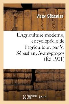 portada L'Agriculture moderne, encyclopédie de l'agriculteur