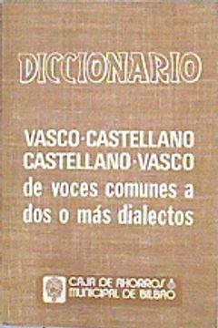 portada Diccionario Vasco Castellano y Castellano Vasco