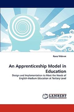 portada an apprenticeship model in education (en Inglés)
