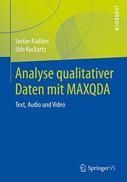 portada Analyse Qualitativer Daten mit Maxqda: Text, Audio und Video (en Alemán)