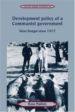 portada Development Policy of a Communist Government: West Bengal Since 1977 (Cambridge South Asian Studies) (en Inglés)