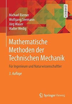portada Mathematische Methoden der Technischen Mechanik: Für Ingenieure und Naturwissenschaftler (in German)